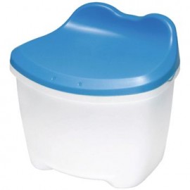 Caja para Pinturas Stuk Blanca cn Azul