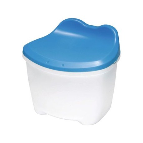 Caja para Pinturas Stuk Blanca cn Azul