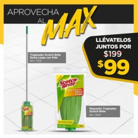 Kit Limpieza Scotch Brite