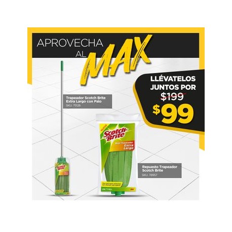 Kit Limpieza Scotch Brite