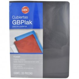 Cubierta GBC Carta Liso Ng 20p