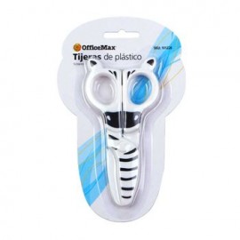 Tijeras De Plastico Zebra Officemax