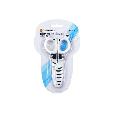 Tijeras De Plastico Zebra Officemax