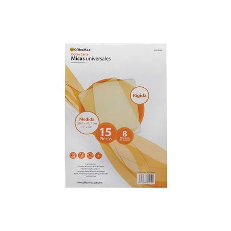 Micatermica 30.5x45.7(8mil) bolsa con 15 piezas
