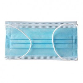 Cubrebocas tricapa plisado 50p