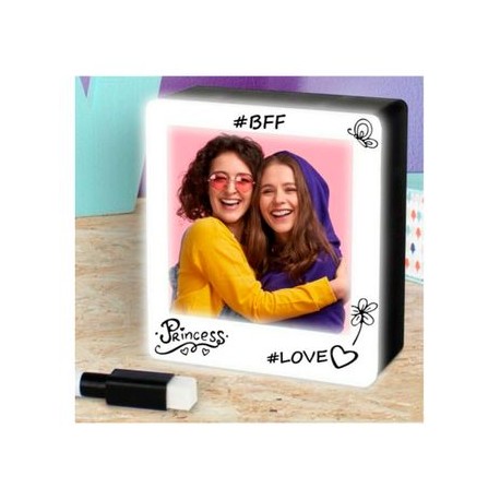 Portarretratos H&H Led con Plumón Borrable