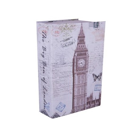 Caja De Seguriddad Libro Big Ben De 9"
