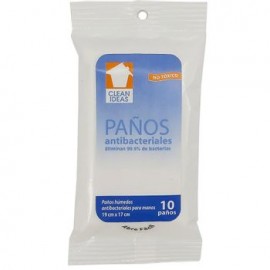 Toallas antibacteriales 10pz