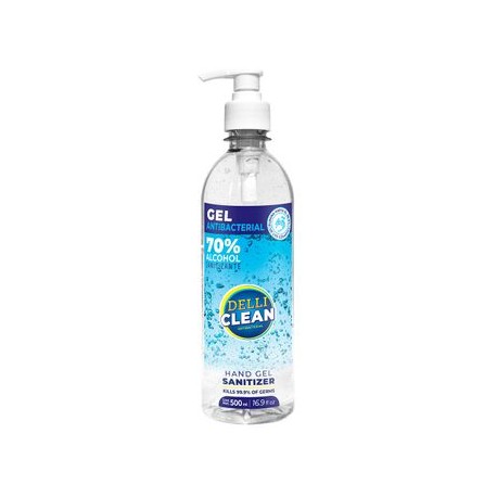 Gel Antibacterial Delli Clean 500ml