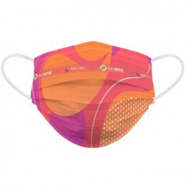 Cubrebocas Plisado Kids Rosa