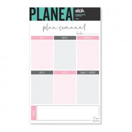 Planner Semanal Blush Pastel Stuk