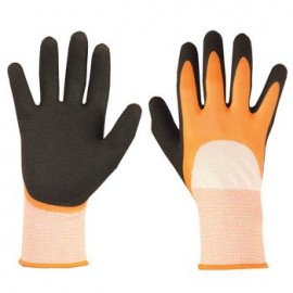 Guante Silverline Poliester Recubrimiento en Latex Blanco