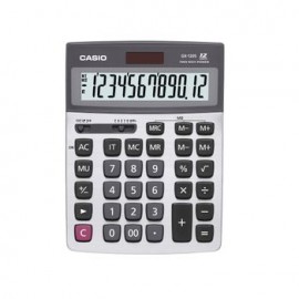 Calculadora Casio Mini De Escritorio Gx-120B 12 Dígitos