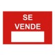 Señalización "Se vende" 34x50 cm. Sigel
