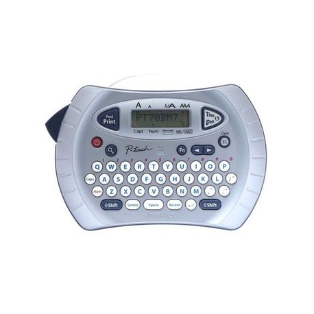 Rotulador Electrónico Brother Pt-70Bm, Plata