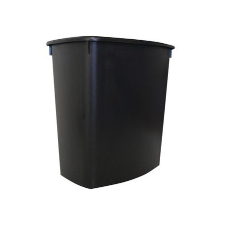 Bote de Basura Plástico Negro 13 Litros