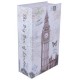 Caja De Seguridad Libro Big Ben De 7"