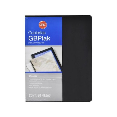 Cubierta GBC Carta Liso Ng 20p