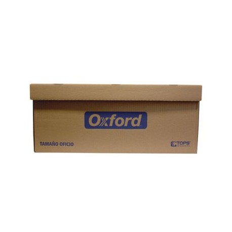 CAJA DE ARCHIVO OFICIO OXFORD RESISTEMCIA 7 KILOS
