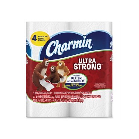 Charmin Ultra Strong 4 rollos