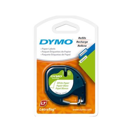 Cinta Dymo Blanco Perla de Papel