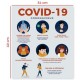 Senalizacion COVID-19 40X34cm