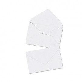 Sobre Social Solapa Eng Blanco 80 piezas 90 Grs