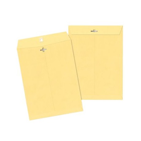 Sobre Bolsa/Broche Manila Oficio 10 5Grs 80 piezas