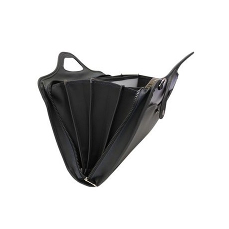 Portafolio Organizador Expandible Carta 3 Divisiones Negro