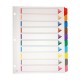 Separador Omni-Dex 10 Pestañas Multicolor