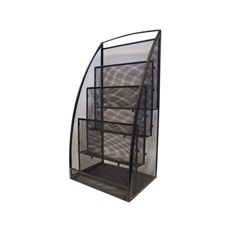 Portarrevistas Officemax Mesh negro