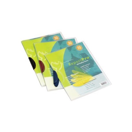 CARPETA PARA PRESENTACION DE REPORTE AZUL CON GRIP 30H