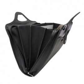 Portafolio Organizador Expandible Carta 3 Divisiones Negro