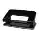 Perforadora de 2 Orificios Capacidad 8 Hojas Negro