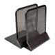 Sujetalibros negro Malla 16X10.5X10.5Cm Omx