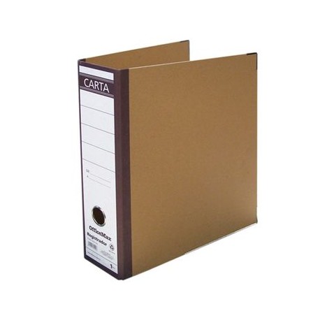 Registrador Officemax Tamaño Carta Kraft