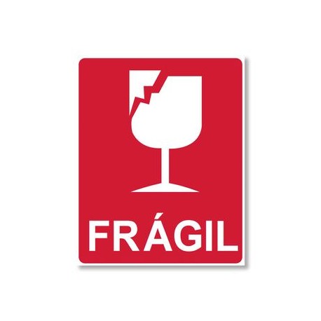 Etiqueta para envios "Fragil" 15 Piezas