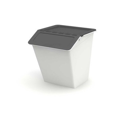 Contenedor OMX Blanco con Gris Plástico