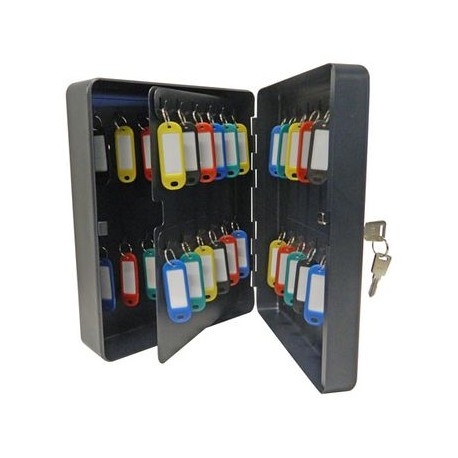 Caja Metálica para 48 Llaves con Cerradura