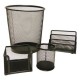 Set Oficina 4pz Mesh Negro