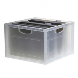 Caja Para Archivar Omx Tamaño Carta Transparente