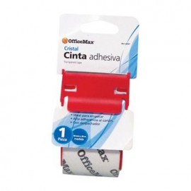Cinta Adhesiva Cristalina con Despachador 48mm x 20m OMX