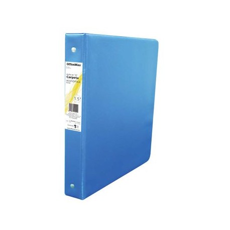 CARPETA BASICA CARTA AZUL 1.5" HERRAJE EN 0 OFFICEMAX®