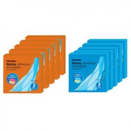 Notas Acordeon 3X3" 50 0 Hj Neon Officemax