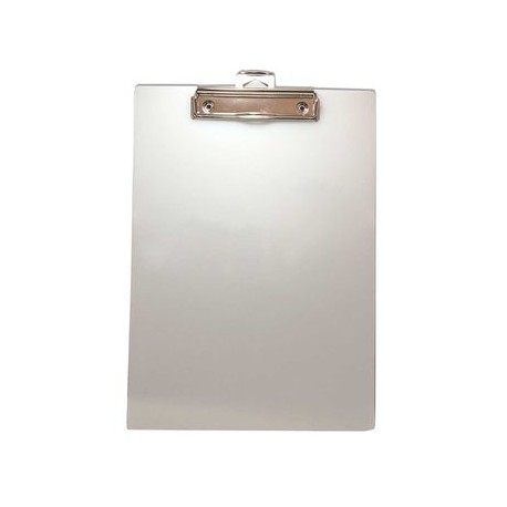 Tabla Sujetadocumentos Acrilico Gris Con Clip Officemax