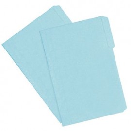 FOLDER CARTA AZUL OMX 25PZ 178GRS