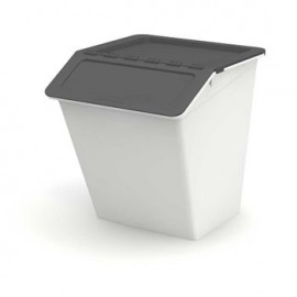 Contenedor OMX Blanco con Gris Plástico