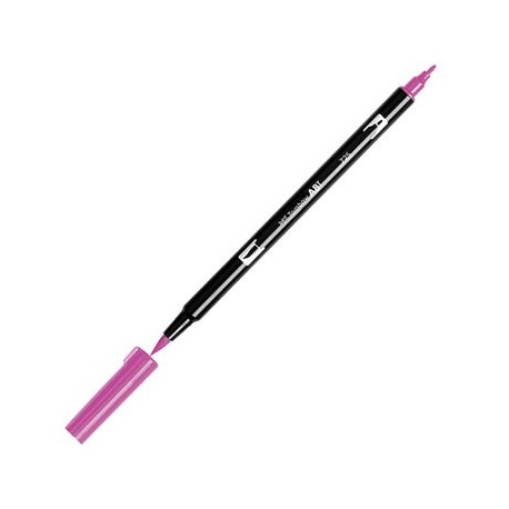 Dual Brush Marcador para arte doble punta color magenta