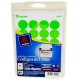 ETIQUETA ADHESIVA CIRCULAR VERDE 3/4" 10 0 8PZ