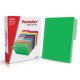 Folder Verde Carta Pendaflex 50 Pz Doble Tonalidad